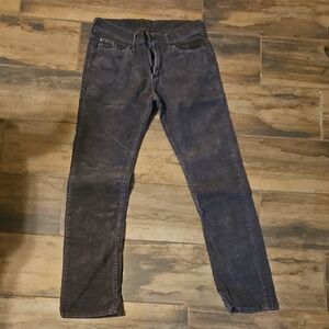 Bullhead Dark Gray Corduroy Pants 30x30